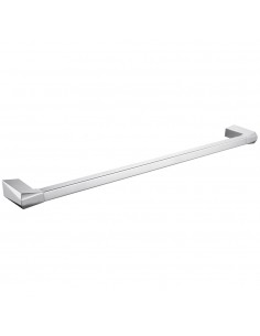 Toallero de acero Squared Away™ para puerta de gabinete de 23.49 cm color  níquel cepillado